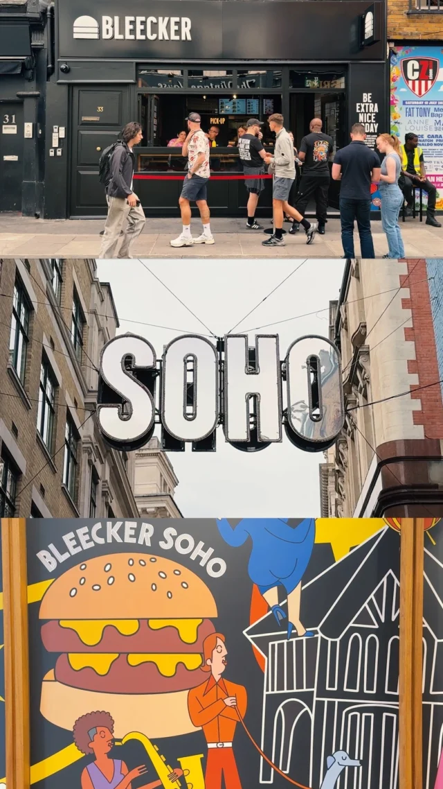 Our Soho spot has been open for over a month now, and we’ve loved seeing you all at 33 Old Compton Street! 🍔✨ 

Thanks for the tags, mentions, and love. Keep them coming - we’re just getting started.

Let us know your thoughts below if you've visited our newest location. ⬇️